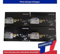 Lexmark C748 Corporate Toner Cartridge CMYK Pack of 4