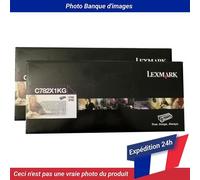 Lexmark C782 Toner Black Extra High Yield 2 Pack