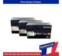 Lexmark C792 Toner CMY Extra High Yield Pack of 3