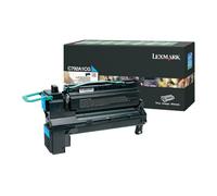 Lexmark - Cyan - original - cartouche de toner LCCP, LRP - pour C792de, 792dhe, 792dte, 792e; X792de, 792dte, 792dtfe, 792dtme, 792dtpe, 792dtse