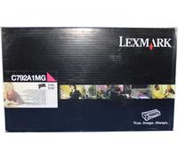 Lexmark C792A1MG Cartouche toner magenta originale Lexmark programme de retour (00C792A1MG,0C792A1MG,C792A1MG)