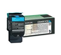 Lexmark Cartouche de toner à rendement extrêmement élevé 1 x cyan 4000 pages LRP / LCCP C544X1CG