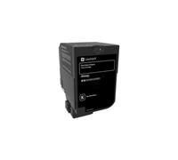 Lexmark Cartouche de toner 74C2HKE Noir Original Haute Capacité 20 000 p. pour CS720/CS725, Laser
