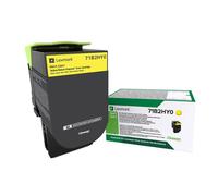 Lexmark cartouche de toner jaune 3500 pages pour CX417/517 - 71B2HY0
