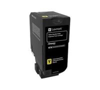 Lexmark Cartouche de toner 74C2SYE pour CS720de – Jaune – Original