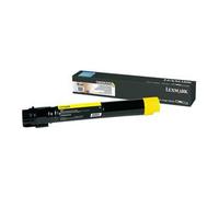 Lexmark cartouche de toner jaune à rendement élevé pour C950 - C950X2YG