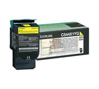 Lexmark cartouche de toner jaune pour C544 - C544X1YG