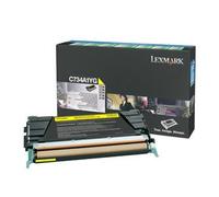 Lexmark cartouche de toner jaune pour C734, C736, X734, X736, X738 - C734A1YG