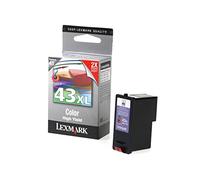 Lexmark 43XL Couleur cartouche d'encre authentique (TVA incluse)