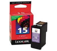 Lexmark Cartouche n°15 - Cartouches d'encre - 1 x Couleur (Cyan, Magenta, Jaune) - 150 Pages - Accessoires Imprimantes - LRP