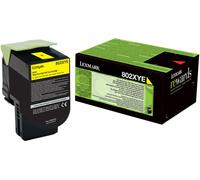 Lexmark Cartouche toner 80C2XYE, 4000 pages, jaune