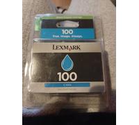 Lexmark Cartridge No. 100 - Cyan - original - blister avec alarme acoustique / électromagnétique - cartouche d'encre LRP - pour Lexmark Prevail Pro704, Value Ink Prevail Pro709, Value Ink...