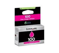 Lexmark Cartridge No. 100 - Magenta - original - emballage coque avec alarme radioélectrique - cartouche d'encre LRP - pour Lexmark Prevail Pro704, Value Ink Prevail Pro709, Value Ink Prospect Pro209