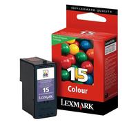 Lexmark Cartridge No. 15 - Couleur (cyan, magenta, jaune) - original - cartouche d'encre LRP - pour Lexmark X2600, X2650, X2670, Z2300, Z2320