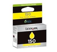 Lexmark Cartridge No. 150 - Jaune - original - cartouche d'encre LCCP, LRP - pour Lexmark Pro715, Pro915, S315, S415, S515