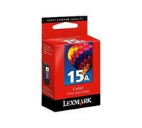 Lexmark Cartridge No. 15A - Couleur (cyan, magenta, jaune) - original - cartouche d'encre - pour Lexmark X2600, X2650, X2670, Z2300, Z2320