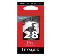 Lexmark Cartridge No. 28 - cartouche d'impression - 1 x noir - LRP