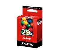 Lexmark Cartridge No. 29A - Couleur (cyan, magenta, jaune) - original - cartouche d'encre - pour Lexmark X2500, X2510, X2530, X2550, X5070, X5075, X5320, X5340, X5410, X5490, X5495, Z1320