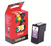 Lexmark Cartouche d'encre d'origine 33 1 x couleur (cyan, magenta, jaune) 362291