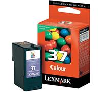 Lexmark Cartridge No. 37 Cartouche d'encre d'origine 1 x couleur (cyan, magenta, jaune) 150 pages LRP