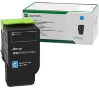 Lexmark Cartouche de toner 782C (78C20C0) Cyan Original