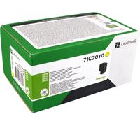 Lexmark 71C20Y0 - Jaune - Toner