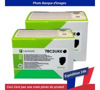 Lexmark CS521DN Contract Toner Cartridges Black 10.5K Pack Of 2