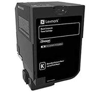Lexmark - Noir - original - cartouche de toner LCCP, Entreprise Lexmark - pour Lexmark CS720de, CS720dte, CS725de, CS725dte, CX725de, CX725dhe, CX725dthe