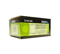 Lexmark CX 310 dn - Original 80C2SC0 / 802SC - Cartouche de Toner Cyan Return Program - 2000 Pages