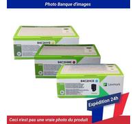 Lexmark CX725 Corporate Toner CMY Pack of 3