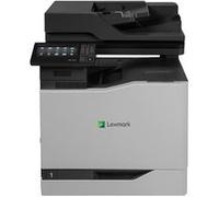 Lexmark CX827de - Imprimante multifonctions - couleur - laser - Legal (216 x 356 mm) (original) - A4/Legal (support) - jusqu'à 50 ppm (copie) - jusqu'à 50 ppm (impression) - 650 feuilles - 33.6 Kbits/