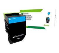 Lexmark - cyan cartouche de toner - 80C2SCE