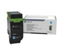 Lexmark - Cyan - original - boîte - cartouche de toner LCCP - pour Lexmark CS632dwe, CX635adwe G