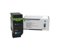 Lexmark - Cyan - Original - Box - Cartouche de Toner LCCP CS632dwe, CX635adwe