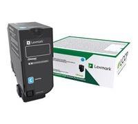 Lexmark - cyan - original - cartouche de toner - LCCP, LRP