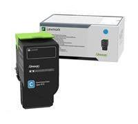Lexmark - cyan - original - cartouche de toner - LCCP, LRP
