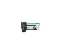 Lexmark Cartouche de toner cyan originale LCCP LRP 10.5K pour CS730de, CS735de, CX730de, CX735adse G