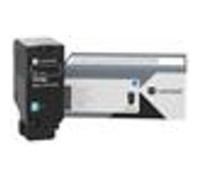 Lexmark - Cyan - original - cartouche de toner LCCP, LRP - pour Lexmark CS735de G