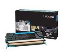 LEXMARK X746A4CG CYAN TONER - 7000 PAGES POUR X746DE