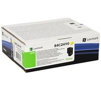 Lexmark Cartouche de toner 84C2HY0 Jaune – Haute capacité – Programme de retour – CX725