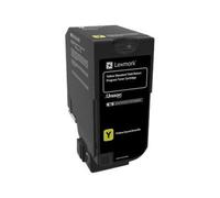 74C2SY0 LEXMARK CS720DE CARTOUCHE DE TONER JAUNE