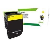 Lexmark - jaune - original - cartouche de toner