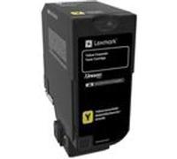 Lexmark - Jaune - original - cartouche de toner LCCP, Entreprise Lexmark - pour Lexmark CS720de, CS720dte, CS725de, CS725dte, CX725de, CX725dhe, CX725dthe G