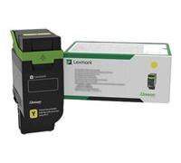 Lexmark - jaune - original - cartouche de toner - LCCP, LRP