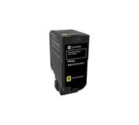 Lexmark Cartouche de toner 74C20Y0 Original Jaune