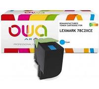 Lexmark K18531OW OWA toner compatible avec 78C2XC0 cyan