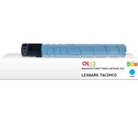 Lexmark K40409OW OWA toner compatible 76C0HC0 cyan 34.000 pcs.