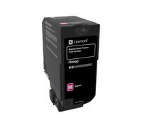 Lexmark 74C20M0 toner cartridge 1 pc(s) Original Magenta