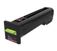 Lexmark - Magenta - original - cartouche de toner LCCP, LRP - pour Lexmark CS820, CX820, CX825, CX860 G