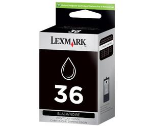 Lexmark No.36 Black Return Program Print Cartridge - ink cartridges (Inkjet)